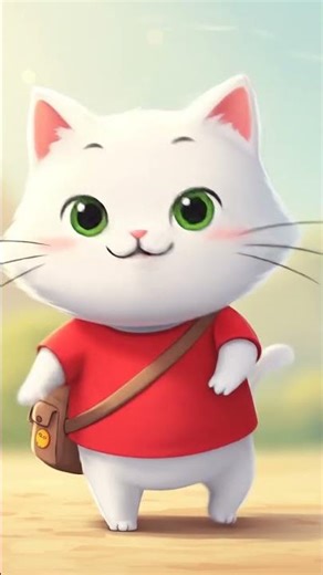 Kitten’s Big Adventure Begins! 🎒😺 | Cute Animated Explorer Cat