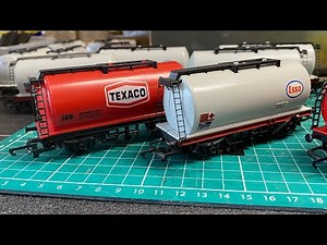 Repainting and Weathering Hornby TTA tank wagons.