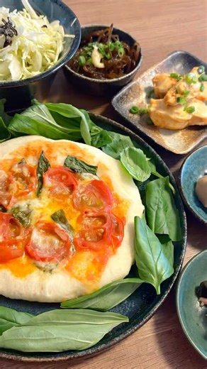 【自炊記録】レンジで豆腐米粉ピザ作った休日の3食自炊記録#簡単レシピ #ヘルシー #時短節約 #腸活 #japanesefood #cooking #米粉#ひとり暮らし #ダイエット #簡単レシピ