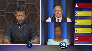 Can Wilson CRUZ though this tough round? 😎 Don't miss #25WordsorLess every weekday! 25words.com for local listings! 📺️ | 25 Words or Less