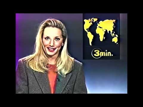 TV3 Nyheter “3 Min” December 1992 med reklam | Retro TV-Nyheter från 90-talet (Restored Full HD)