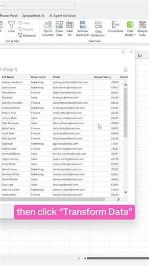 How to convert a PDF file to an Excel table! #excel #excelhacks #spreadsheets