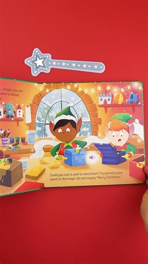 YOU can make the magic happen in this exciting Christmas book! ⭐