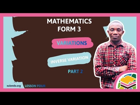 Variations (Lesson 4) |F3 Math | Inverse Variation_part 2