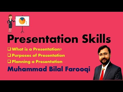 What is a Presentation I Presentation Skills I Planning steps of a Presentation I