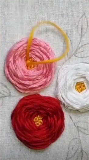 Handmade Wool Rose 🌹 | Easy & Unique DIY Wool Flower Craft | Wool Rose Making Tutorial