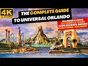 THE COMPLETE GUIDE TO UNIVERSAL ORLANDO | ALL 3 PARKS | ALL RIDES | SHOWS | FULL TOUR