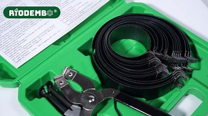 Automotive Piston Ring Compressor Kit with 14 Adjustable Bands (62-145mm) & 2 Pliers for Car, Trucks, SUVs, Motorcycle Engine Piston Rings Replacement & Rebuild