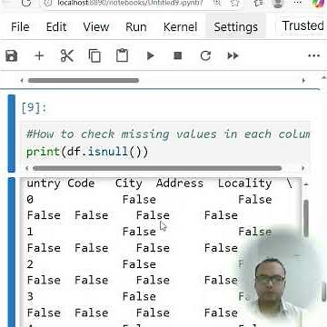 #Isnull() and #Sum() Function in Pandas