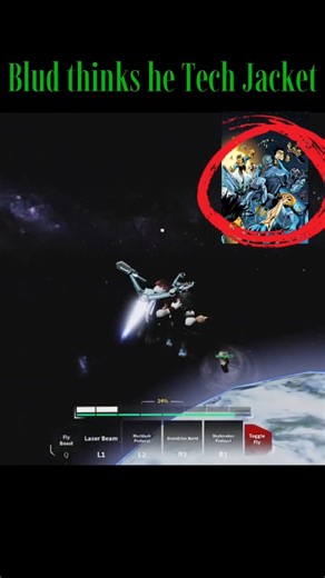 Tracksuit and long Hair Mark vs Tech Jacket Ahh Fight