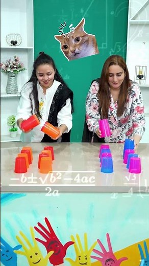 Epic Cup Stacking Challenge! 🥤🔥 Who Won?