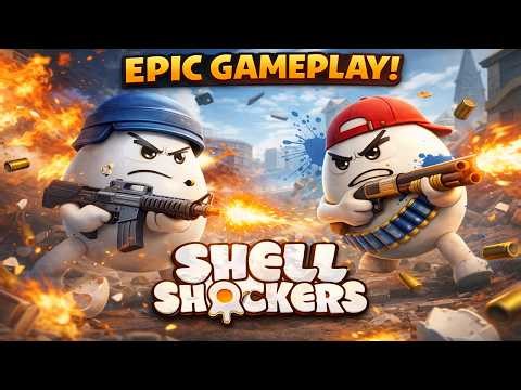 🎮 Shell Shockers Gameplay! The Egg War Begins! 🥚🔥