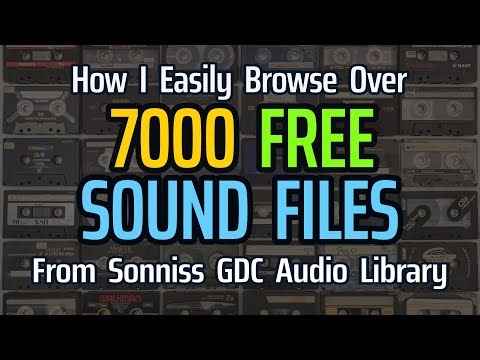 I Created An HTML Viewer For My Sonniss GDC Audio Library (Free download on GitHub)