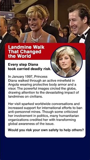 Every step Diana took carried deadly risk.