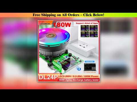 DL24/P Color 2.4" DC USB tester electronic load lithium battery capacity monitor discharge charge