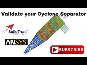 Cyclone Separator Performance Validation with ANSYS - SolidTrust