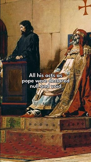 Pope Formosus and Stephen VI, The Cadaver Synod -Laurens (1870 - Fine Arts Museum of Nantes, France)