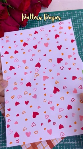 3 Simple Pattern Paper For Journaling📔❤️| DIY Journal Supplies #shortsvideo #diycrafts