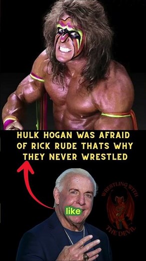 Hulk Hogan Refused to Wrestle Rick Rude? The Untold Story of another Ric Flair Lie #shorts