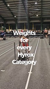 Know the weights for your race in the fastest growing Fitness race the world has ever seen. Let me know your questions in the comments. #hyrox #hybridathlete #hyroxcommunity #hyroxsingles #hyroxcoach | Lorcan O'Toole