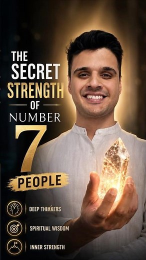 The Mysterious Power of Number 7 #numerology #motivation #trendingshorts