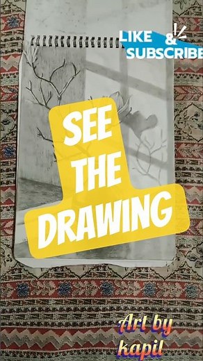 Realistic Flower Vase Drawing with Shadow | Pencil Sketch Art | Window Light Effect 🌸🖤