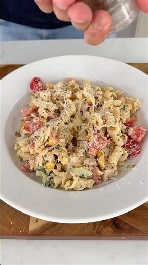 Summer Chicken Pasta Salad 🥗