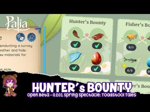 Hunter's Bounty Bundle | Palia Spring Spectacle: Toadstool Tales Patch 0.201