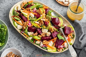 Beet Salad with Goat Cheese