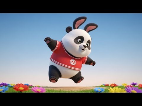 Move & Groove with the Dancing Panda 🐼🎶 | Happy Action Song for Kids, Toddlers & Preschool Fun