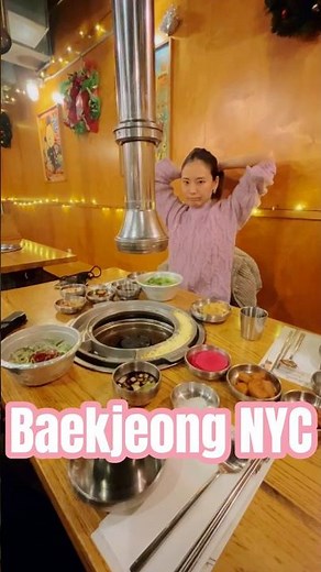 Lunch in NYC: Unforgettable Korean BBQ at Baekjeong, Manhattan!