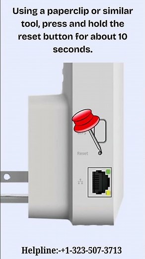 Easy guide to factory reset the NETGEAR WiFi 6 Mesh Range Extender EAX17