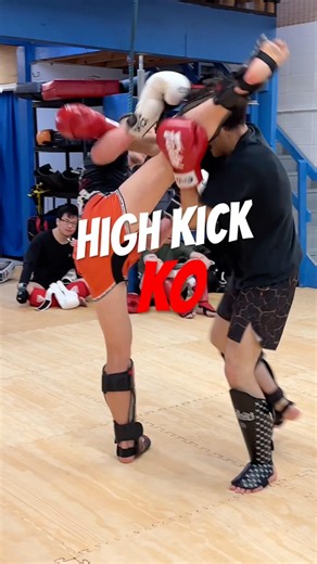 This Head Kick Landed CLEAN
