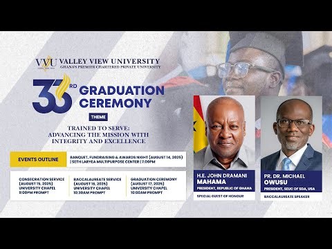GRADUATION CEREMONY - 33RD CONGREGATION