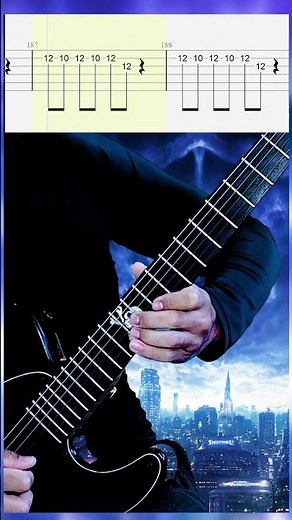 【IRON MAIDEN】[ The Wicker Man ] Lesson | Guitar Tab
