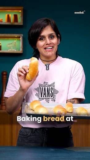 Cookd on Instagram: "🍞 Easy Bread Recipe Alert! 🍞 Make delicious buns or rolls at home with simple ingredients you already have! Get the full recipe for free on the Cookd App! Let’s bake! 🥖✨"