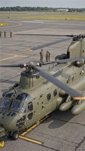 CH-47 Chinook: The Twin-Rotor Giant That Never Stopped Flying #ch47