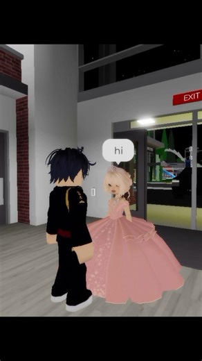 Sad prom story in roblox brookhaven 🏡 rp game|#robloxshorts|#blookhaven|#gaming|#game|#lovestory
