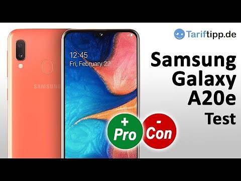 Test Samsung Galaxy A20e | Das neue Samsung Einsteiger-Handy im Test