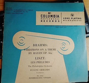 Brahms, Liszt - The Philadelphia Orchestra, Eugene Ormandy - Variations On A Theme By Haydn / Les Préludes