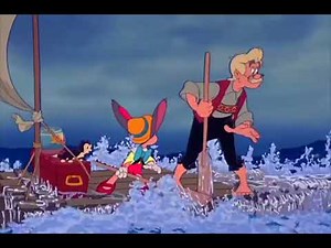 Pinocchio - Escaping And The Monstro (Original Dutch 1995 Version) 1080p HD Color