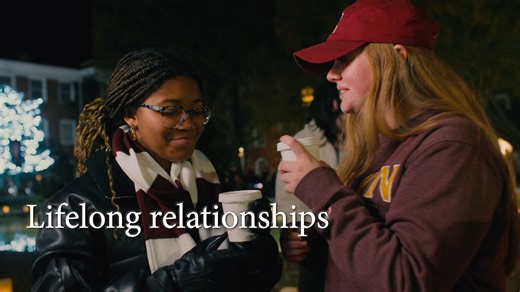 As we enter the holiday season, we invite you to watch this special video, that shows exactly what makes our community so special- our relationships with each other. As you gather with friends and loved ones in the days ahead, we hope you remember the bonds that bring us all together. Happy holidays! | Elon University