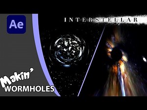 Create an Interstellar wormhole in After Effects