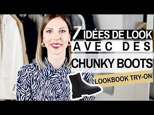 7 CHUNKY BOOT LOOK IDEAS ⎢Try-on & Style Tips