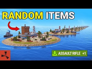 I Gave 100 Rust Players Their Own Gas Station - Random Items