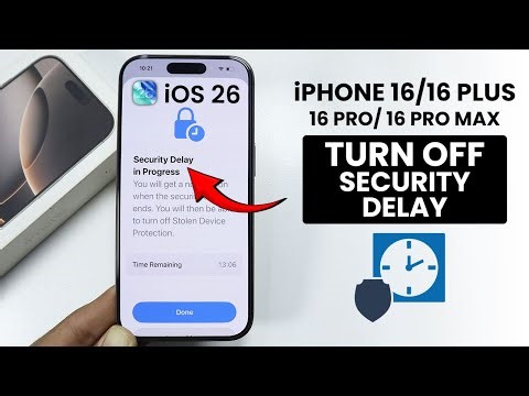 [iOS 26] How to Turn Off Security Delay on iPhone 16 / 16 Pro Max