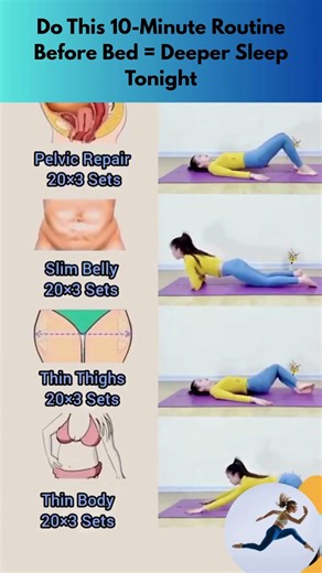 Do This 10 Minute Routine Before Bed = Deeper Sleep Tonight