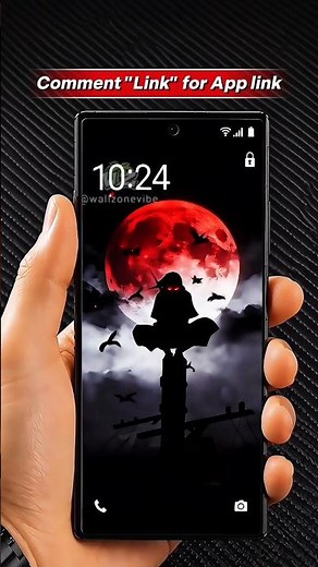 🔴 Itachi Uchiha Blood Moon Live Wallpaper 4K | Sharingan AMOLED Dark Setup 🖤