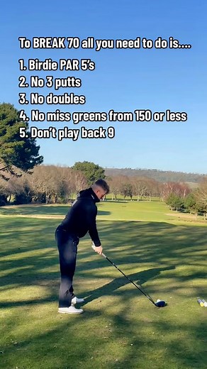 To break 70 on the golf course this what you need to do! #golf #golftiktok #golfer #golfswing #golftok #golfing #golftips #pga #PGATOUR #golfcourse #golflife #golfdrills #golfingwiththeboys #golfingbr | Beverly Holt | Facebook