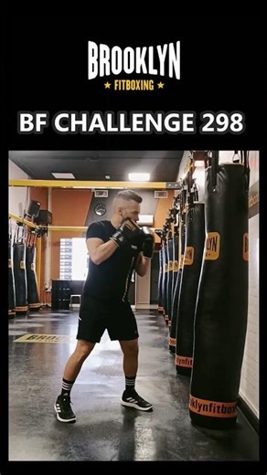 BFChallenge 298 🥊 Brooklyn Fitboxing ⚡ #fitboxing #brooklynfitboxing #boxingtraining #boxing